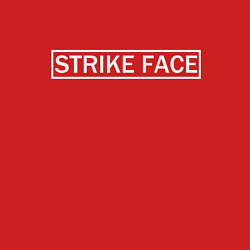 Свитшот хлопковый мужской Strike face, цвет: красный — фото 2