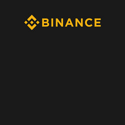 Свитшот хлопковый мужской BINANCE БИНАНС БИРЖА, цвет: черный — фото 2