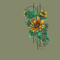 Свитшот хлопковый мужской Sunflower, цвет: авокадо — фото 2