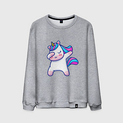 Мужской свитшот Cute unicorn