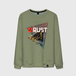 Мужской свитшот Rust Стучим в дверь соседу Раст