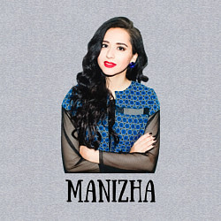 Свитшот хлопковый мужской Манижа Manizha, цвет: меланж — фото 2