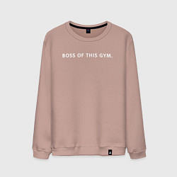 Мужской свитшот BOSS OF THIS GYM