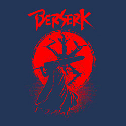 Свитшот хлопковый мужской BERSERK, цвет: тёмно-синий — фото 2