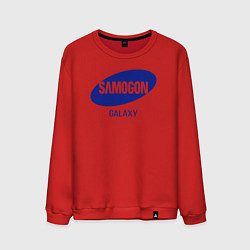 Свитшот хлопковый мужской Samogon galaxy, цвет: красный