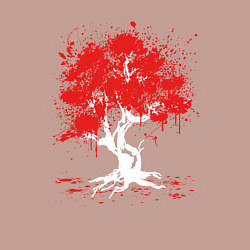 Свитшот хлопковый мужской САКУРА SAKURA ВИШНЯ, цвет: пыльно-розовый — фото 2