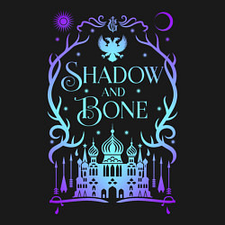 Свитшот хлопковый мужской Shadow and Bone, цвет: черный — фото 2