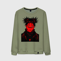 Мужской свитшот Кровь Чосо Магическая Битва