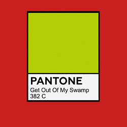 Свитшот хлопковый мужской Shrek: Pantone Color, цвет: красный — фото 2
