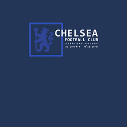 Свитшот хлопковый мужской FC Chelsea Stamford Bridge 202122, цвет: тёмно-синий — фото 2