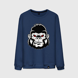 Свитшот хлопковый мужской Bad Monkey, цвет: тёмно-синий