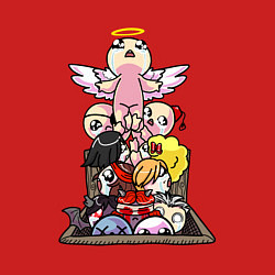 Свитшот хлопковый мужской THE BINDING OF ISAAC, цвет: красный — фото 2