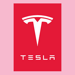Свитшот хлопковый мужской TESLA MOTORS ТЕСЛА, цвет: светло-розовый — фото 2