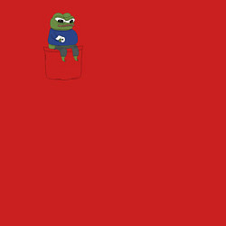 Свитшот хлопковый мужской Pepe Thinking room, цвет: красный — фото 2
