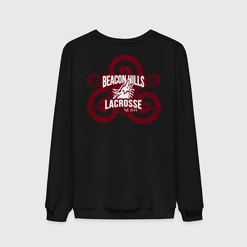 Мужской свитшот Beacon Hills Lacrosse / Черный – фото 2