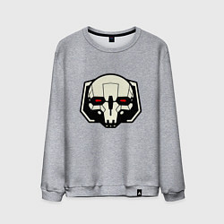 Свитшот хлопковый мужской Mech BattleTech, цвет: меланж