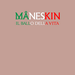 Свитшот хлопковый мужской IL BALLO DELLA VITA MANESKIN Z, цвет: пыльно-розовый — фото 2