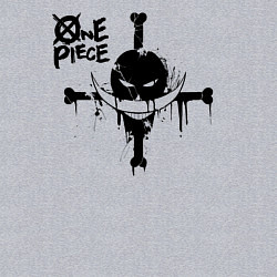 Свитшот хлопковый мужской Пираты Белоуса One Piece, цвет: меланж — фото 2