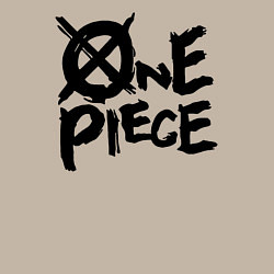 Свитшот хлопковый мужской One Piece Большой куш лого, цвет: миндальный — фото 2