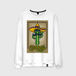 Мужской свитшот El Cactus - Кактус Мексиканец