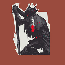 Свитшот хлопковый мужской Bloodborne, цвет: кирпичный — фото 2