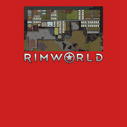 Свитшот хлопковый мужской Римворлд, цвет: красный — фото 2