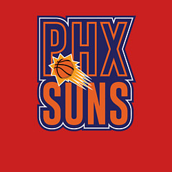 Свитшот хлопковый мужской PHX Suns, цвет: красный — фото 2