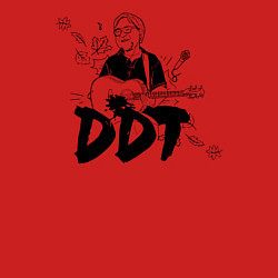 Свитшот хлопковый мужской DDT Юрий Шевчук, цвет: красный — фото 2