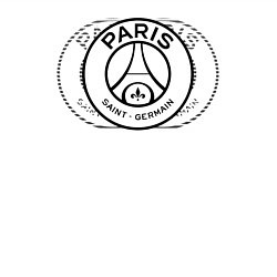 Свитшот хлопковый мужской PSG Core Wordmark Clear New 202223, цвет: белый — фото 2