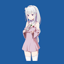 Свитшот хлопковый мужской Жизнь с нуля в другом мире, цвет: синий — фото 2