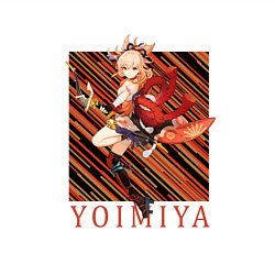 Свитшот хлопковый мужской Ёимия Genshin Impact, цвет: белый — фото 2