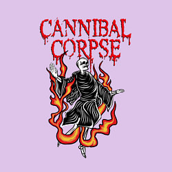 Свитшот хлопковый мужской Cannibal Corpse Труп Каннибала Z, цвет: лаванда — фото 2