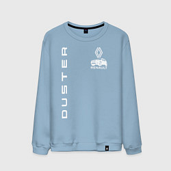 Свитшот хлопковый мужской Рено Дастер, цвет: мягкое небо