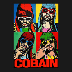 Свитшот хлопковый мужской KURT COBAIN, цвет: черный — фото 2