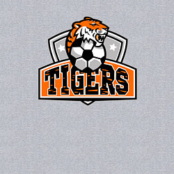Свитшот хлопковый мужской Football Tigers, цвет: меланж — фото 2