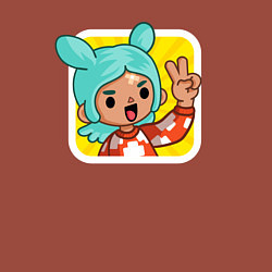 Свитшот хлопковый мужской Icon Toca Boca, цвет: кирпичный — фото 2