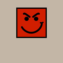 Свитшот хлопковый мужской BON JOVI HAVE A NICE DAY SMILE LOGO, цвет: миндальный — фото 2