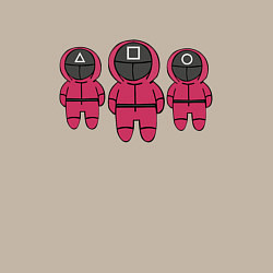 Свитшот хлопковый мужской Pink Soldier в игре, цвет: миндальный — фото 2