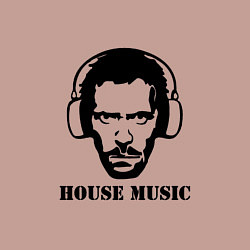 Свитшот хлопковый мужской Dr House music, цвет: пыльно-розовый — фото 2