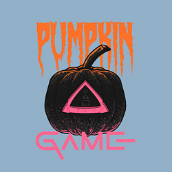 Свитшот хлопковый мужской Pumpkin Game, цвет: мягкое небо — фото 2