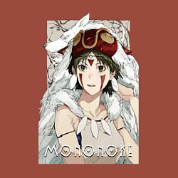 Свитшот хлопковый мужской Princеss mononoke, цвет: кирпичный — фото 2