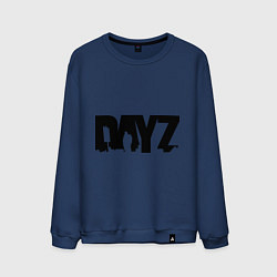 Свитшот хлопковый мужской DayZ, цвет: тёмно-синий