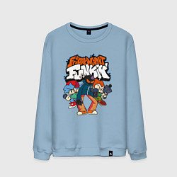 Мужской свитшот FNF ЛОГО, ПЕРСОНАЖИ ИГРЫ