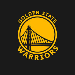 Свитшот хлопковый мужской Golden state Warriors NBA, цвет: черный — фото 2