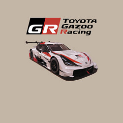 Свитшот хлопковый мужской Toyota Gazoo Racing Team, Finland, цвет: миндальный — фото 2