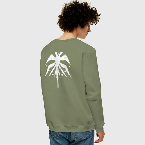 Мужской свитшот Крылатое древо Урёк Мазино / Авокадо – фото 4