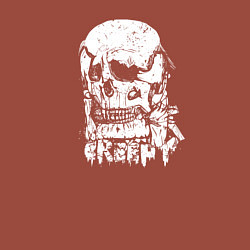 Свитшот хлопковый мужской Creepy, цвет: кирпичный — фото 2