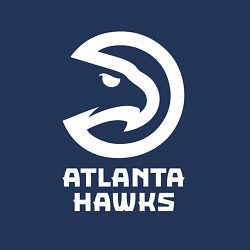 Свитшот хлопковый мужской Атланта Хокс, Atlanta Hawks, цвет: тёмно-синий — фото 2