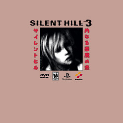 Свитшот хлопковый мужской Silent Hill Heather Cotone Version, цвет: пыльно-розовый — фото 2