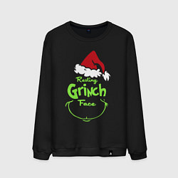 Мужской свитшот Resting Grinch Face